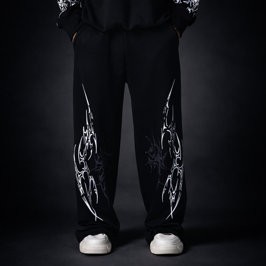 DARK FEATHER SWEATPANTS