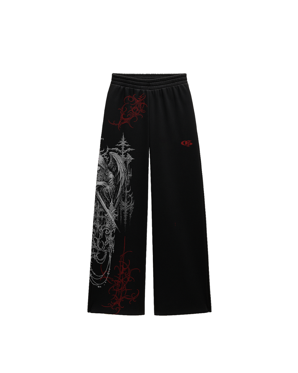 WITCH UNISEX STRAIGHT FIT BAGGY PANTS