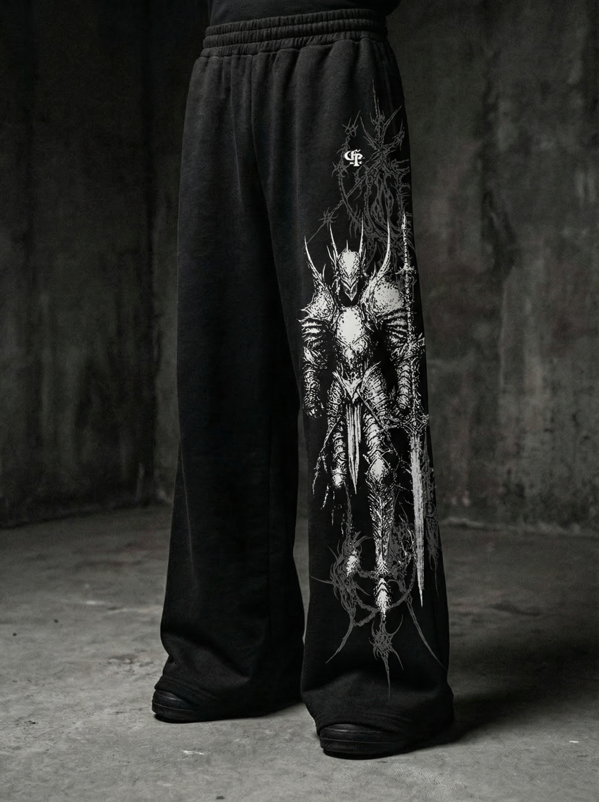 WITCH UNISEX STRAIGHT FIT BAGGY PANTS