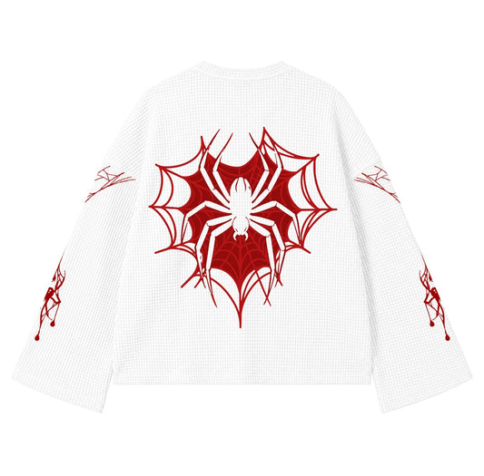 SPIDER-VERSE WHITE WAFFLE