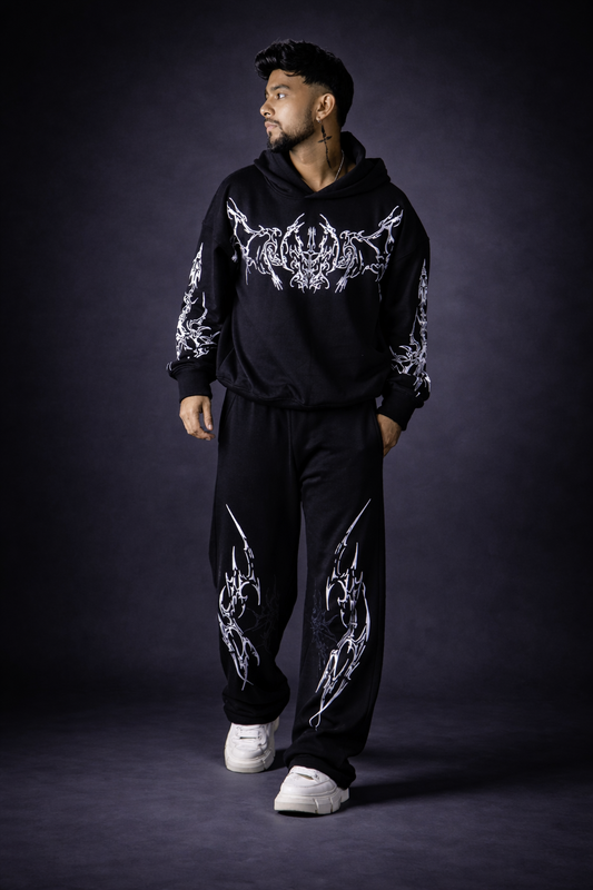 DARK FEATHER SWEATPANTS