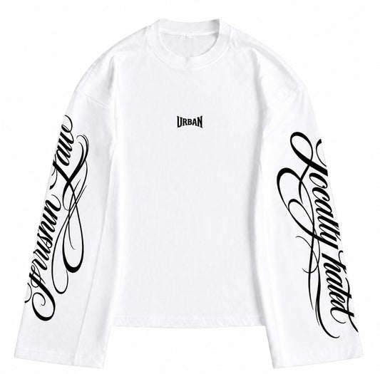 SIGNATURE WHITE WAFFLE TEE