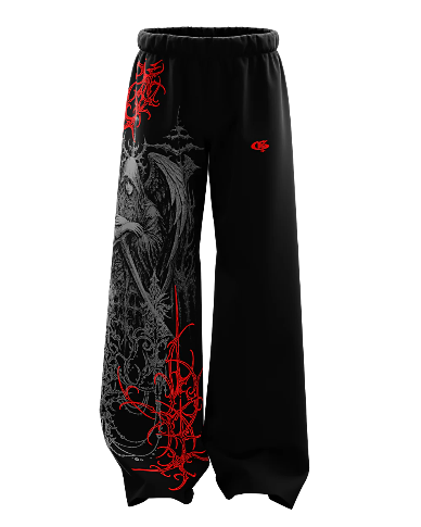 WITCH UNISEX STRAIGHT FIT BAGGY PANTS