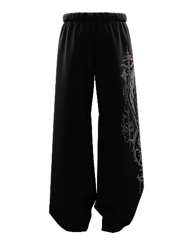 WITCH UNISEX STRAIGHT FIT BAGGY PANTS