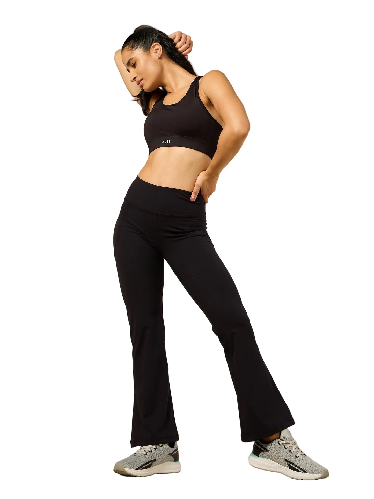 Women's COMFlex Black Performance Flare Pants