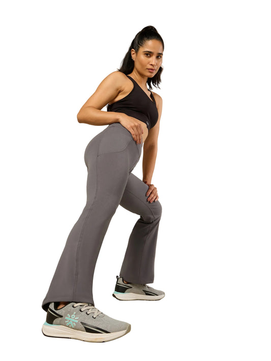 Women's COMFlex Grey Performance Flare Pants